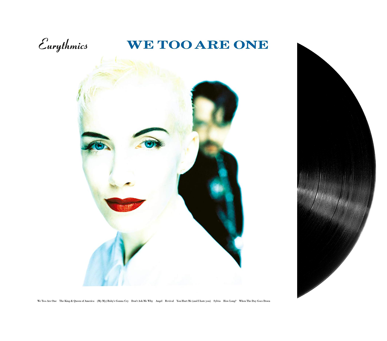 Image of Artwork for Eurythmics, Annie Lennox, Dave Stewart's We Too Are One (Remastered) (LP)